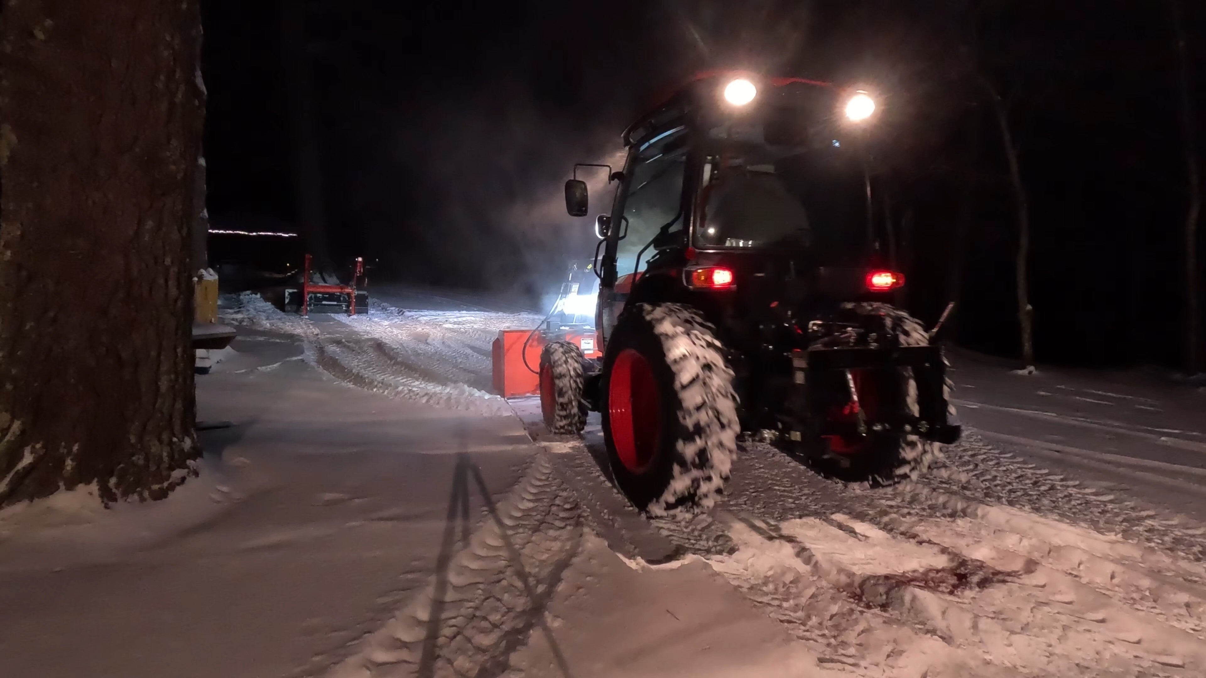 First Snowblower Test on My Kioti DK 5320SE Tractor