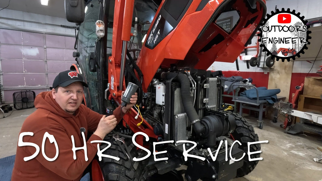 2024 Kioti DK5320SE 50 Hour Service (Full Step-by-Step DIY Guide)