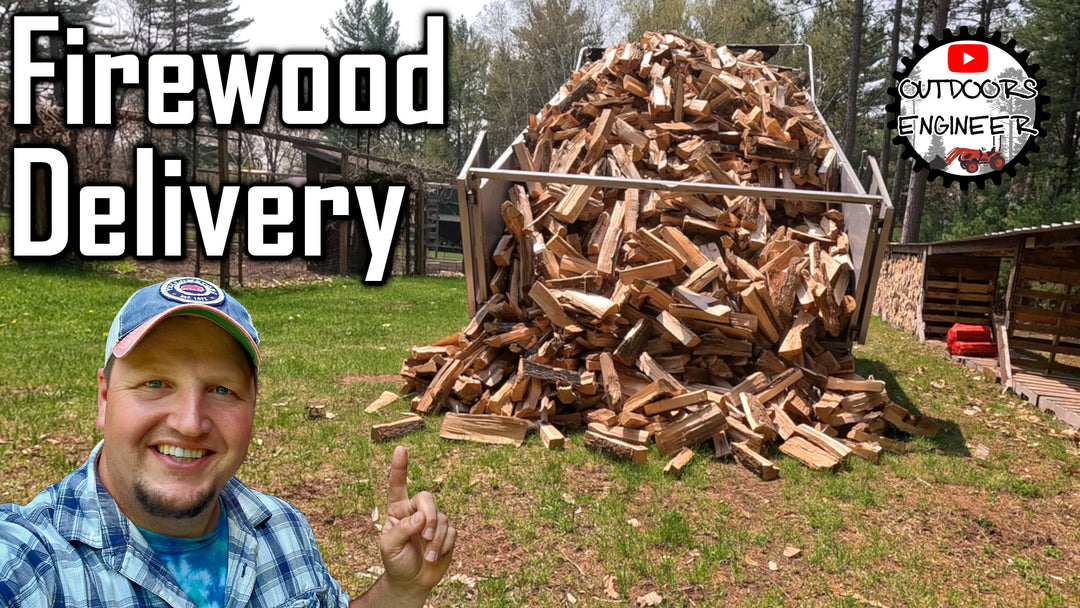 Buying Pre-Split Firewood is so Convenient | Washing Firewood