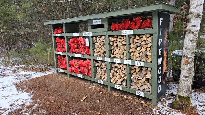 Outdoors Engineer Roadside Firewood Stand Plans